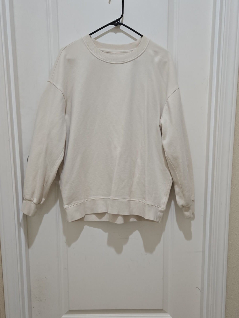 Lululemon Cream Crewneck Sweatshirt